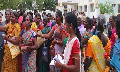 உதவி கலெக்டர் அலுவலகத்தை பெண்கள் முற்றுகை