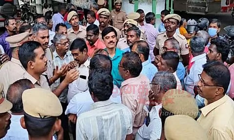 மார்க்சிஸ்ட் கம்யூனிஸ்டு கட்சியினர் 19 பேர் கைது