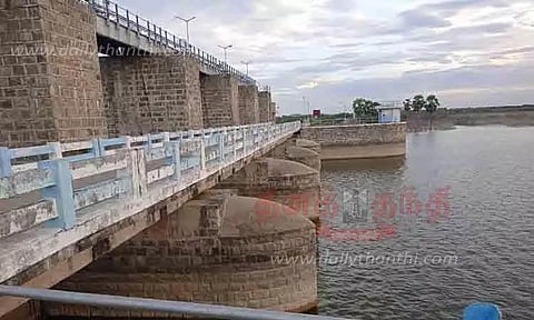 வெம்பக்கோட்டை அணை நீர்மட்டம் உயர்வு
