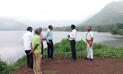 ஆத்தூர் காமராஜர் அணையின் நீர்மட்டம் 18.4 அடியாக உயர்வு