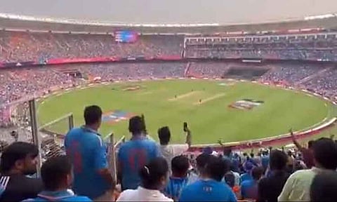 'ஜெய் ஸ்ரீராம்' என முழக்கமிட்ட சம்பவம்... ஐ.சி.சி.யிடம் பாகிஸ்தான் கிரிக்கெட் வாரியம் புகார்