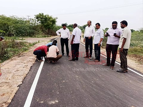 வெம்பக்கோட்டை பகுதியில் வளர்ச்சி பணிகள்