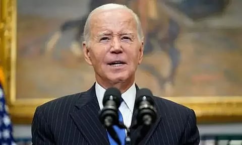 காசா மருத்துவமனை தாக்குதல்; தேசிய பாதுகாப்பு குழு விசாரணைக்கு பைடன் உத்தரவு