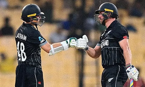 Image Courtesy: @BLACKCAPS via ICC and ICC Cricket World Cup 