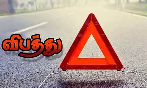 திருவள்ளூர் அருகே மோட்டார் சைக்கிள்கள் மோதல்; வாலிபர் படுகாயம்