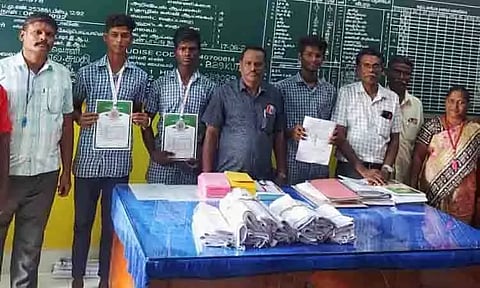 தேசிய அளவிலான போட்டியில் பங்கேற்க பள்ளி மாணவர்கள் தகுதி