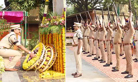 63 துப்பாக்கி குண்டுகள் முழங்க அஞ்சலி