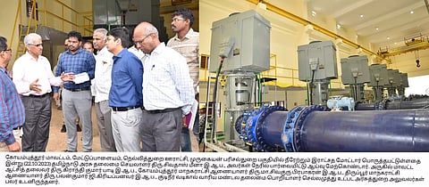 தலைமை செயலாளர் நேரில் ஆய்வு