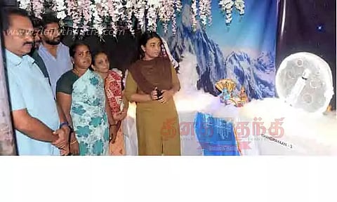 நவராத்திரி கொலுவில் சந்திரயான்