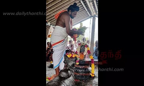 பஞ்சநதீஸ்வரர் கோவிலில் மண்டலாபிஷேகம்