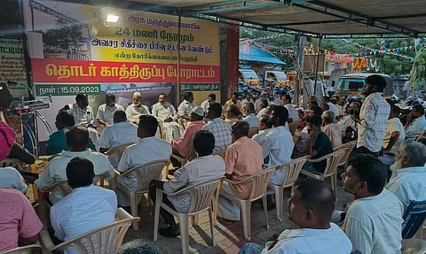 39 நாட்களாக நடைபெற்ற காத்திருப்பு போராட்டம் முடிவுக்கு வந்தது