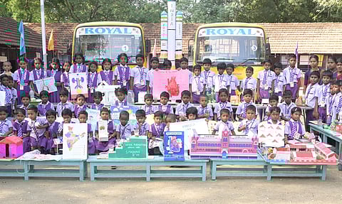 ராயல் மழலையர்-தொடக்கப்பள்ளியில் அறிவியல் கண்காட்சி