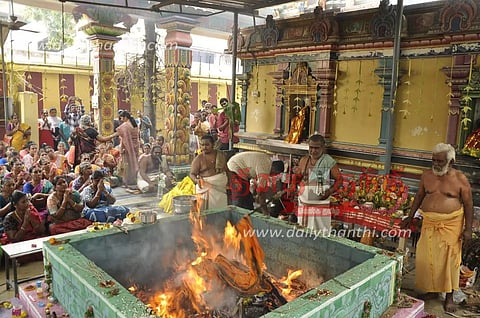 கொங்கலம்மன் கோவிலில் சிறப்பு யாகம்