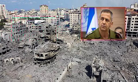 காசா மீது தரை வழி படையெடுப்புக்கு தயார்: இஸ்ரேல் பாதுகாப்பு படை