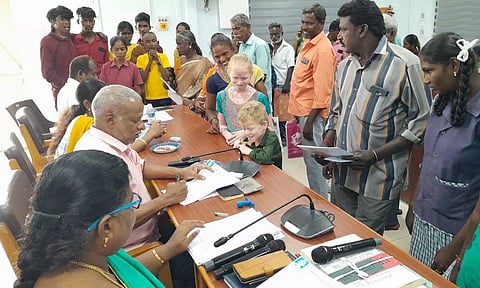 கலெக்டர் அலுவலகத்தில் மாற்றுத்திறனாளி குழந்தைகளுக்கான மருத்துவ முகாம்
