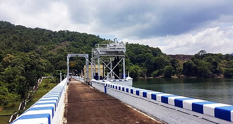 பெருஞ்சாணி அணை நீர்மட்டம் 71 அடியை எட்டியது