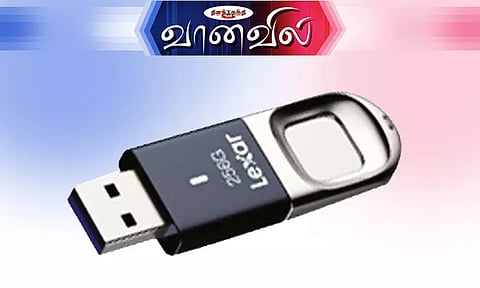 லெக்ஸர் விரல் ரேகை யு.எஸ்.பி.