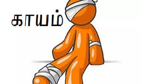 அரசு பள்ளியில் மின்விசிறி கழன்று விழுந்து மாணவர் காயம்