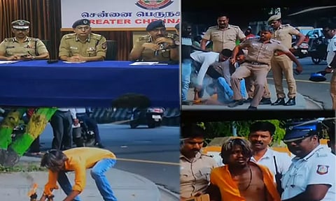 ஆளுநர் மாளிகை மீது பெட்ரோல் குண்டு வீச்சு.. ஆதாரத்துடன் விளக்கம் அளித்த காவல்துறை