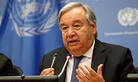 இஸ்ரேல்-ஹமாஸ் போர்: பொதுமக்கள் பாதுகாப்பே முதன்மையானது - ஐ.நா. பொதுச்செயலாளர் அன்டோனியோ குட்டரெஸ்
