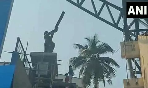 கிரிக்கெட் ஜாம்பவான் சச்சின் டெண்டுல்கரின் சிலை இன்று திறப்பு..!