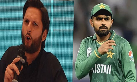 பாக். கேப்டன் பாபர் அசாமின் வாட்ஸ்-அப் உரையாடல்கள் லீக்கான விவகாரம்: அப்ரிடி கண்டனம்