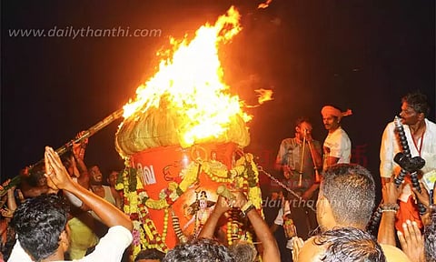 தீபத் திருவிழாவிற்கு தயாராகும் திருவண்ணாமலை: பக்தர்கள் ஆன்லைன் மூலம் நெய் காணிக்கை செலுத்தலாம்