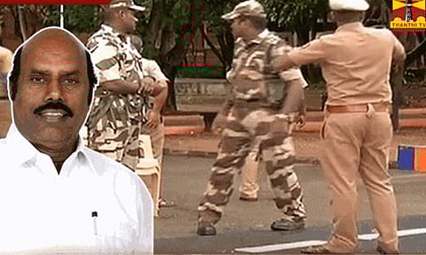 அமைச்சர் எ.வ.வேலு தொடர்புடைய இடங்களில் 3-வது நாளாக தொடரும் வருமான வரித்துறை சோதனை