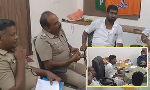 புதுக்கோட்டை: இன்று நடைபெற இருந்த அண்ணாமலையின் பாதயாத்திரைக்கு அனுமதி மறுப்பு