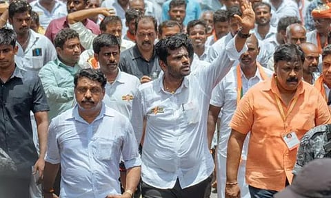 தமிழக பாஜக தலைவர் அண்ணாமலையின் "என் மண் என் மக்கள்" நடைபயண வழித்தடம் மாற்றம்