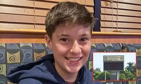 அமெரிக்காவில் அதிர்ச்சி; ஓட்ட பந்தயத்தில் மாரடைப்பு ஏற்பட்டு 14 வயது மாணவர் பலி