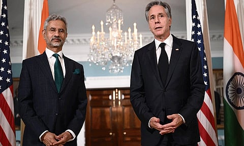 மத்திய மந்திரி ஜெய்சங்கரை நாளை சந்திக்கிறார் ஆண்டனி பிளிங்கன்