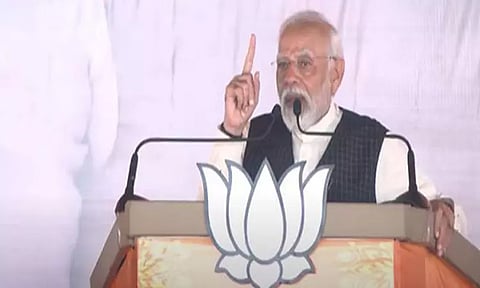 காங்கிரசை வெளியேற்ற கவுண்ட்டவுன் ஸ்டார்ட்.. சத்தீஷ்காரில் பிரதமர் மோடி பிரசாரம்