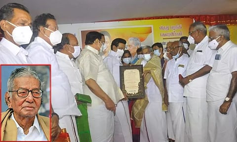 சமூக மாற்றத்துக்காக தொடர்ந்து போராடிய 'தகைசால் தமிழர்'