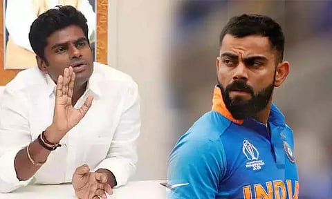 விராட் கோலிக்கு பாஜக மாநில தலைவர் அண்ணாமலை வாழ்த்து