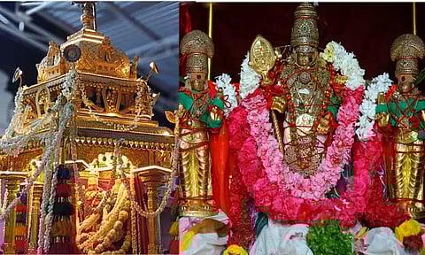 திருச்செந்தூர் கந்த சஷ்டி விழா.. தங்க ரதத்தில் எழுந்தருளி அருள்பாலித்த ஜெயந்திநாதர்