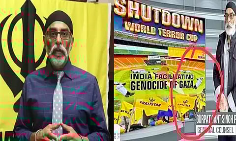 உலக கோப்பை கிரிக்கெட் போட்டியை நிறுத்தவும்...!! காலிஸ்தானிய பயங்கரவாதி மிரட்டல்