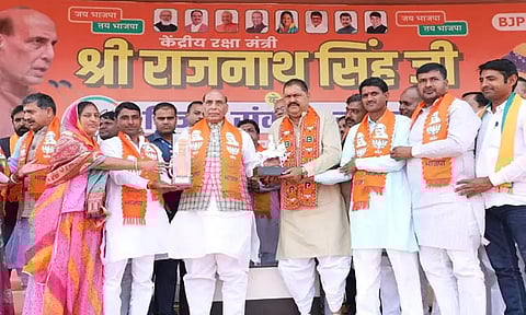 மோடி பிரதமரான பிறகு சர்வதேச அளவில் இந்தியாவின் மதிப்பு உயர்ந்து இருக்கிறது - ராஜ்நாத் சிங்