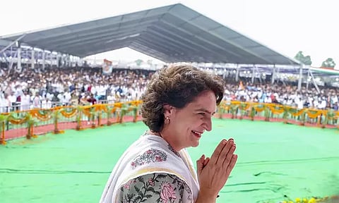 இளைஞர்களுக்கு வேலைவாய்ப்பு வழங்க தெலுங்கானா அரசு தவறி விட்டது - பிரியங்கா பேச்சு