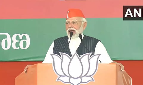 தெலுங்கானாவில் மாற்றத்திற்கான அலை வீசுகிறது.. பிரதமர் மோடி பிரசாரம்