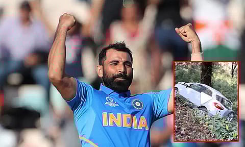 சாலை விபத்தில் சிக்கிய நபரின் உயிரை காப்பாற்றிய முகமது ஷமி; வைரலான வீடியோ