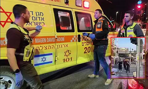 ஜெருசலேமில் பஸ் நிறுத்தத்தில் திடீர் துப்பாக்கி சூடு; 6 பேர் காயம்