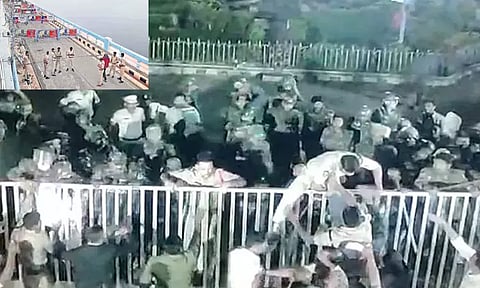 நாகார்ஜுனா சாகர் அணையில் அனுமதியின்றி தண்ணீர் திறப்பு: ஆந்திரா - தெலுங்கானா இடையே மோதல்