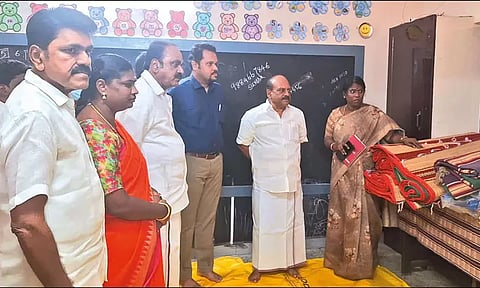 தாம்பரத்தில் புயல் முன்னெச்சரிக்கை பணிகள் குறித்த ஆய்வு கூட்டம்