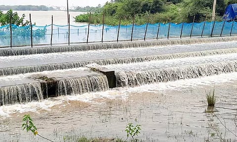 தொடர் மழை காரணமாக காஞ்சிபுரம், செங்கல்பட்டில் 579 ஏரிகள் நிரம்பின