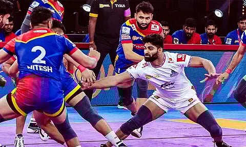 புரோ கபடி லீக்: அரியானாவை வீழ்த்தி உ.பி. யோத்தாஸ் வெற்றி..!