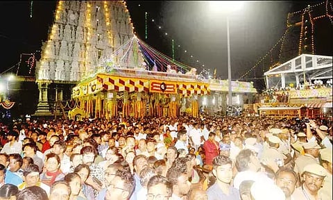 திருவண்ணாமலை அண்ணாமலையார் கோவில் உண்டியல் காணிக்கை ரூ. 3.12 கோடி