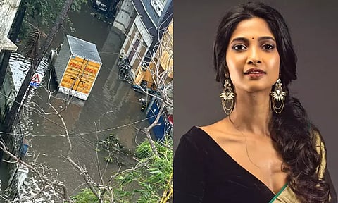 '2015ல் கூட இப்படி இல்லை, எல்லாம் தலைகீழாக மாறியுள்ளது' - சென்னை வெள்ளம் குறித்து நடிகை கீர்த்தி பாண்டியன் பதிவு