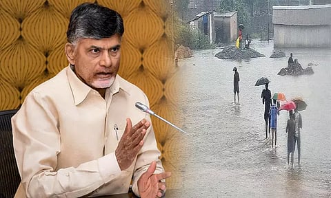 மிக்ஜம் புயலை தேசிய பேரிடராக அறிவிக்க வலியுறுத்தி பிரதமர் மோடிக்கு சந்திரபாபு நாயுடு கடிதம்