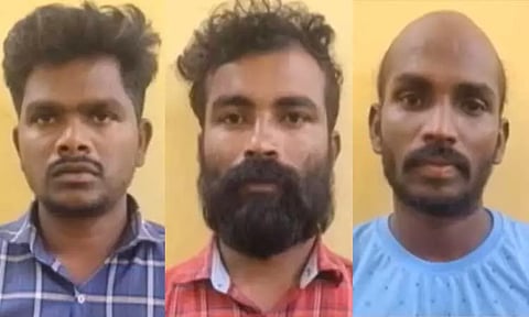 காவலர் தேர்வு எழுத வந்த இரு பெண்கள் கடத்தல் - அக்காவின் கணவர் உட்பட 3 பேர் கைது